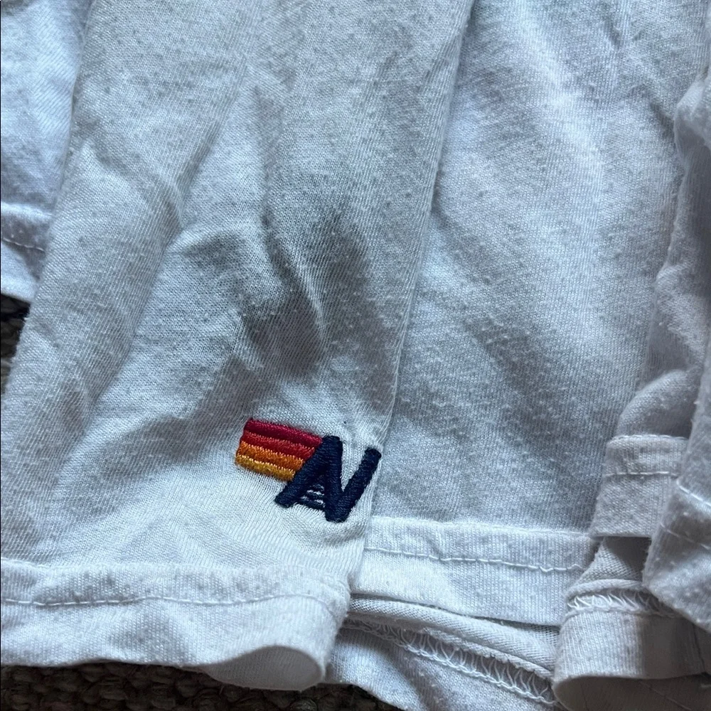 Aviator Nation Kids White Tee with Colorful Graphic - Picture 3 of 7